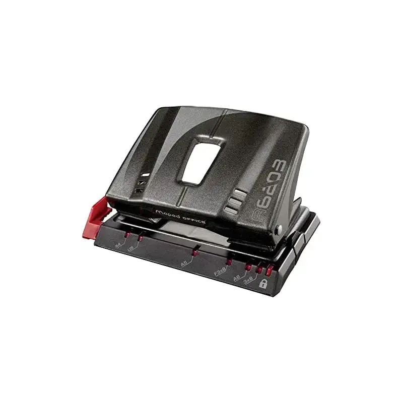 Maped Pack de Grapadora Metalica A3545 + Taladro Metalico A6203 - Grapa hasta 25 Hojas a la Vez - Admite Grapas 24/6 y 26/6 - Pe