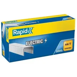 Rapid Strong 44/7 Electric Caja de 5000 Grapas 44/7 - Hasta 70 Hojas - Alambre Reforzado Galvanizado | Ahorro Imprimiendo