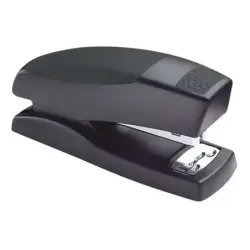Petrus 435 Golf Grapadora de Sobremesa - Grapa hasta 30 Hojas - Grapado Cerrado, Abierto y Clavado - Color Negro | Ahorro Imprim