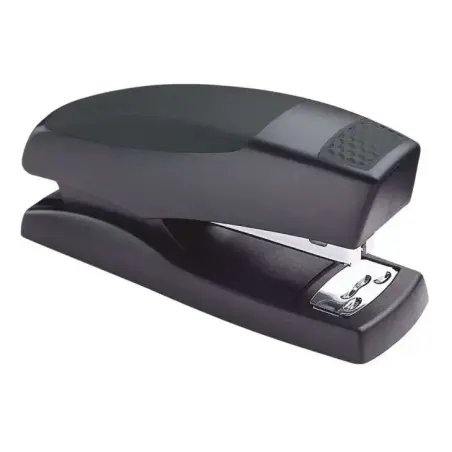 Petrus 435 Golf Grapadora de Sobremesa - Grapa hasta 30 Hojas - Grapado Cerrado, Abierto y Clavado - Color Negro | Ahorro Imprim