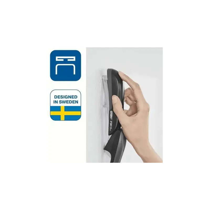 Rapid F30 Grapadora de Sobremesa - Hasta 30 Hojas - Para Grapas 24/6 y 26/6 - Grapado Plano - Color Negro | Ahorro Imprimiendo