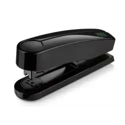 Novus B4 re+new Grapadora de Sobremesa - Fabricada con Plastico Reciclado - Hasta 40 Hojas - Grapado Abierto, Cerrado y Clavado