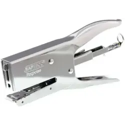 Rapesco Porpoise Grapadora Metalica de Tenaza - Hasta 40 Hojas con Grapas de 8mm - Grapas 26/6-8mm, 24/6-8mm - Grapado Cerrado |