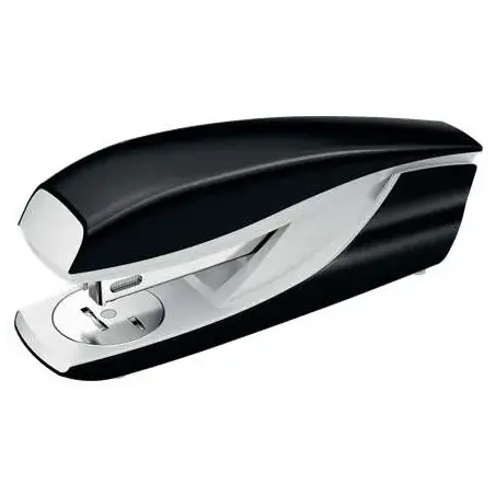 Petrus 635 WOW Grapadora Metalica + Caja de 200 Grapas - Hasta 30 Hojas - Extraegrapas Integrado - Grapado Cerrado, Abierto y Cl