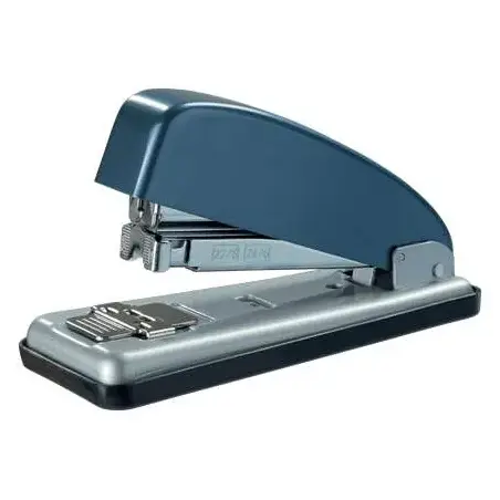 Petrus 226 Grapadora Metalica - Hasta 30 Hojas - Grapado Cerrado, Abierto y Clavado - Color Azul/Plata | Ahorro Imprimiendo