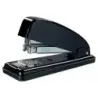 Petrus 226 Grapadora Metalica + Caja de 200 Grapas - Hasta 30 Hojas - Grapado Cerrado, Abierto y Clavado - Color Negro | Ahorro