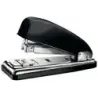 Petrus 226 WOW Grapadora Metalica + Caja de 200 Grapas - Hasta 30 Hojas - Grapado Cerrado, Abierto y Clavado - Color Negro | Aho