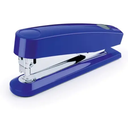 Novus B 7A Grapadora Automatica de Sobremesa + Caja de 200 Grapas 24/6 - Funcion Automatica para Grapar sin Esfuerzo hasta 8 Hoj
