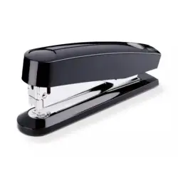 Novus B 7A Grapadora Automatica de Sobremesa + Caja de 200 Grapas 24/6 - Funcion Automatica para Grapar sin Esfuerzo hasta 8 Hoj