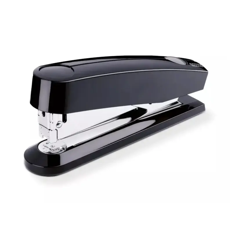 Novus B 7A Grapadora Automatica de Sobremesa + Caja de 200 Grapas 24/6 - Funcion Automatica para Grapar sin Esfuerzo hasta 8 Hoj