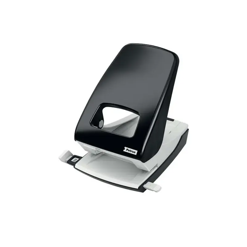 Petrus 95 Taladro Perforador Metalico - Hasta 40 Hojas - Marcas de Formato - Facil Vaciado - Punzones 5.5mm | Ahorro Imprimiendo