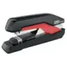 Rapid Supreme SO60 Grapadora de Sobremesa - Hasta 60 Hojas - Para Grapas 24/6-8+, 26/6-8+ - Grapado Plano - Color Negro/Rojo | A