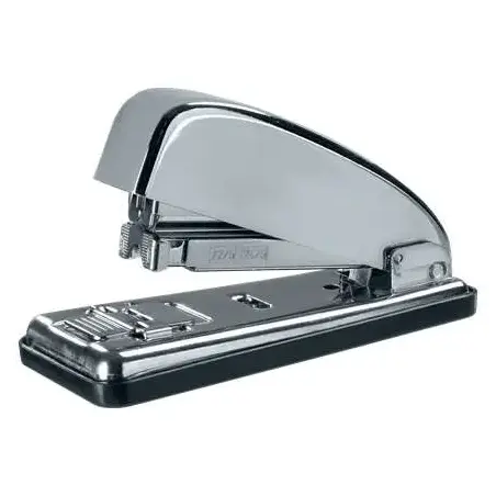 Petrus 226C Grapadora Metalica - Hasta 30 Hojas - Grapado Cerrado, Abierto y Clavado - Color Cromado | Ahorro Imprimiendo