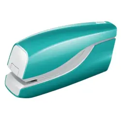 Petrus WOW E-310 Contactless Grapadora Electrica - Hasta 10 Hojas - Grapado Cerrado - Utiliza Grapas Petrus Nº10 - Color Turques