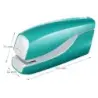 Petrus WOW E-310 Contactless Grapadora Electrica - Hasta 10 Hojas - Grapado Cerrado - Utiliza Grapas Petrus Nº10 - Color Turques