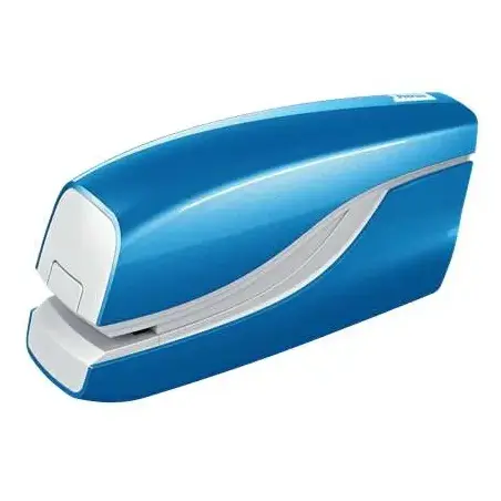 Petrus WOW E-310 Contactless Grapadora Electrica - Hasta 10 Hojas - Grapado Cerrado - Utiliza Grapas Petrus Nº10 - Color Azul Me
