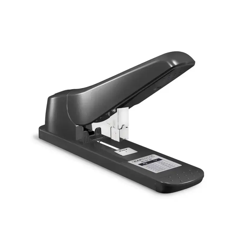 Rapesco 1062 AV-55 Grapadora de Gruesos - Capacidad para 210 Hojas - Grapado Cerrado - Carga Trasera - Color Negro | Ahorro Impr