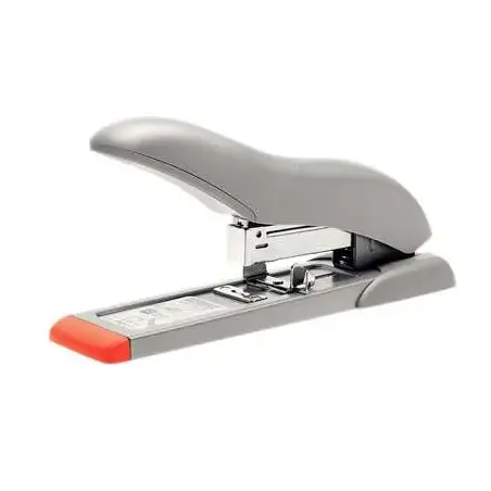 Rapid Fashion HD70 Grapadora de Gruesos - Hasta 70 Hojas - Grapado Cerrado - Utiliza Grapas 9/8-10, 23/8-10 - Color Gris/Naranja
