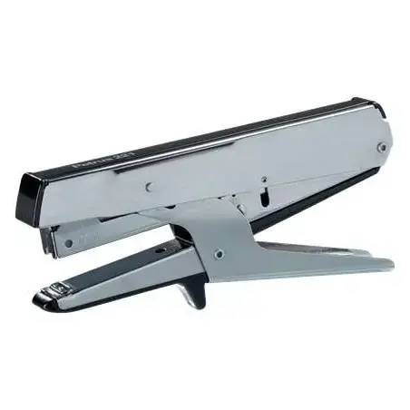 Petrus 221 Grapadora de Tenaza - Hasta 20 Hojas - Profundidad Insercion 54mm - Grapado Cerrado | Ahorro Imprimiendo