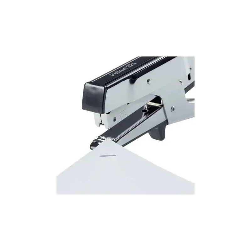 Petrus 221 Grapadora de Tenaza - Hasta 20 Hojas - Profundidad Insercion 54mm - Grapado Cerrado | Ahorro Imprimiendo