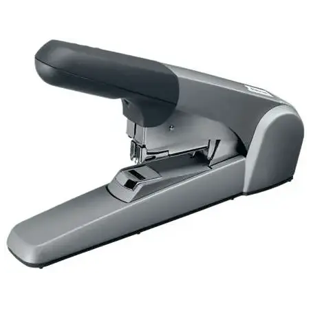 Petrus 1400 Grapadora de Gruesos - Hasta 60 Hojas - Grapado Plano - Para Grapas 25/10 - Color Gris | Ahorro Imprimiendo