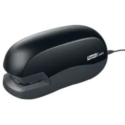 Rapid 20EX Fixativ Grapadora Electrica de Sobremesa - Hasta 20 Hojas - Utiliza Grapas 24/6 y 26/6 - Color Negro | Ahorro Imprimi