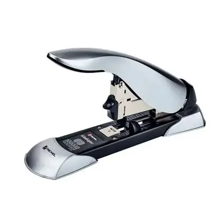 Rexel Gladiator Grapadora de Gruesos - Hasta 160 Hojas - Guia de Papel Incorporada - Para Grapas 23/8-20mm - Color Plata | Ahorr