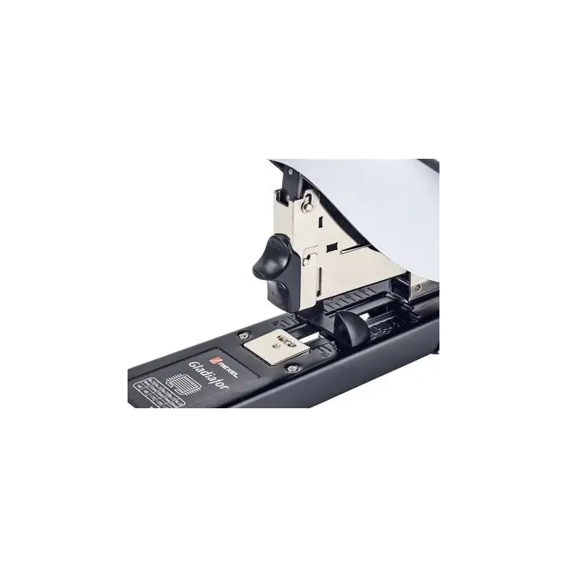 Rexel Gladiator Grapadora de Gruesos - Hasta 160 Hojas - Guia de Papel Incorporada - Para Grapas 23/8-20mm - Color Plata | Ahorr