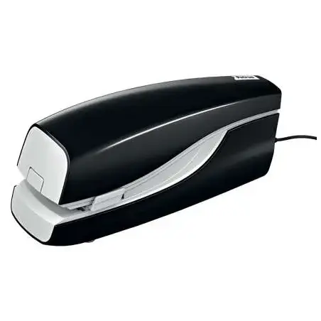 Petrus E-120 Contactless Grapadora Electrica - Hasta 20 Hojas - Grapado Plano - Utiliza Grapas 22/6-24/6-26/6 - Color Negro | Ah