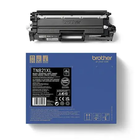 Brother TN-821XL Negro Tóner Original