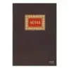Dohe Libro de Actas Folio Natural - Encuadernacion en Tela - 100 Hojas Papel Offset Registro de 100gr | Ahorro Imprimiendo