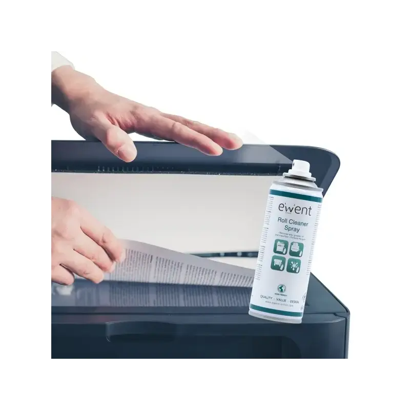 Ewent Spray de Limpieza para Rodillos de Impresora - Aerosol - Color Transparente | Ahorro Imprimiendo