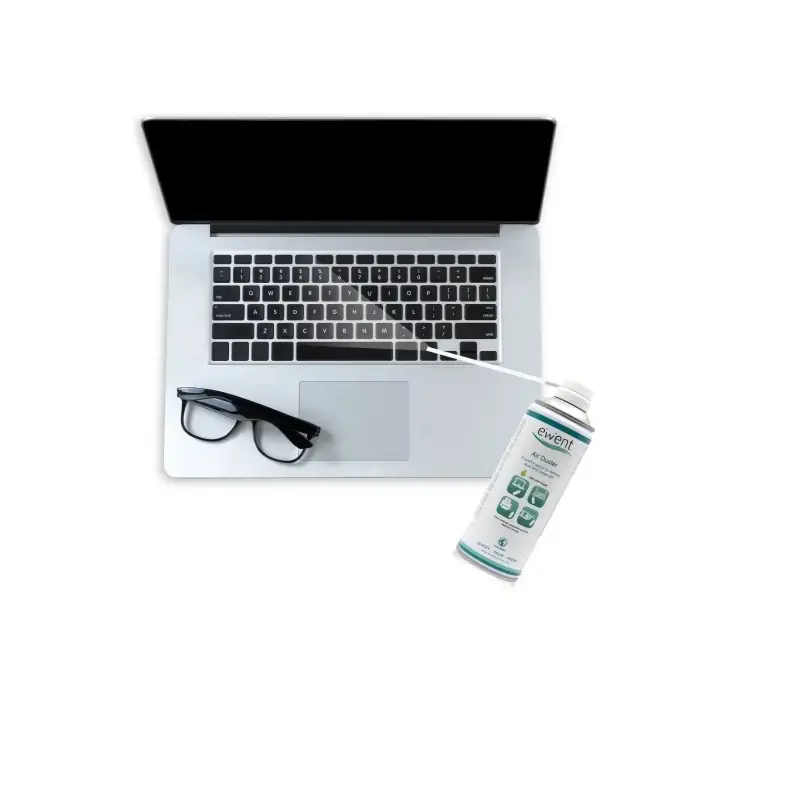 Ewent Spray de Aire Comprimido - Aroma a Manzana - Aplicador para Zonas Dificiles - Color Transparente | Ahorro Imprimiendo