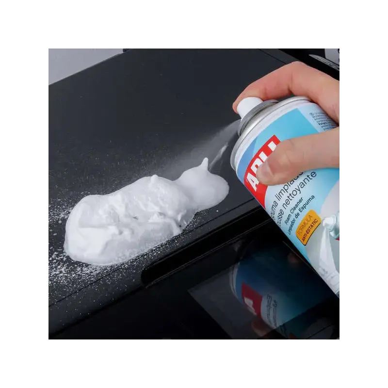 Apli Espuma Limpiadora Antiestatica - 400ml - Limpieza Externa de Aparatos Electronicos - Mejora El Rendimiento y Prolonga la Vi