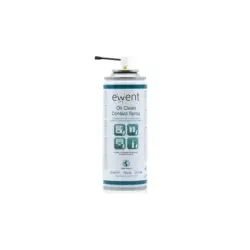Ewent Spray de Limpieza para Contactos - 200ml - Base de Aceite - Color Ambar Claro | Ahorro Imprimiendo