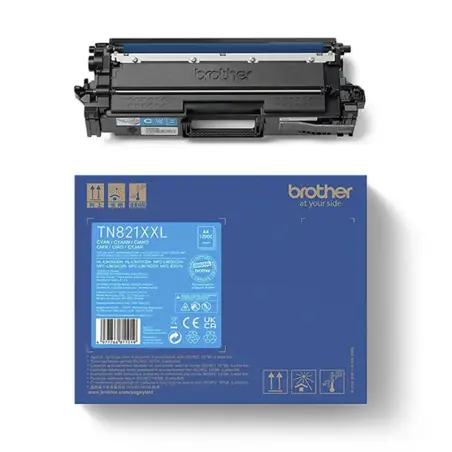 Brother TN-821XXL Cyan Tóner Original