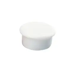 Dahle 95513 Pack de 10 Imanes para Pizarra Blanca - Diametro de 13mm - Color Blanco | Ahorro Imprimiendo