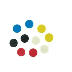 Nobo Pack de 10 Imanes Magneticos para Pizarra Blanca - 24mm - Colores Surtidos | Ahorro Imprimiendo