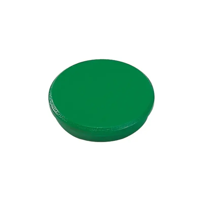 Dahle 95532 Pack de 10 Imanes para Pizarra Blanca - Diametro de 32mm - Color Verde | Ahorro Imprimiendo