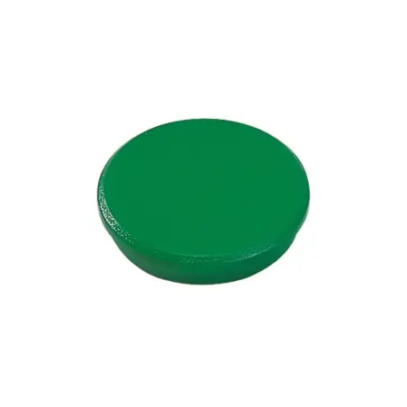 Dahle 95532 Pack de 10 Imanes para Pizarra Blanca - Diametro de 32mm - Color Verde | Ahorro Imprimiendo