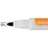 Nobo Mini Rotulador Pizarra Blanca con Tapa Borrador Magnetica - 6 Colores Surtidos - Punta Fina 2mm - Destaca en Pizarras Blanc