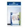 Staedtler Lumocolor 641 Lamina para Notas Flexible con Rotulador - Tamaño 210x148mm - Autoadhesivo - Limpieza en Seco | Ahorro I