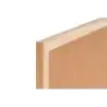 Bi-Office Tablero de Corcho Doble Cara 900x600mm Marco Natural | Ahorro Imprimiendo