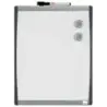 Nobo Pizarra Blanca Magnetica Pequeña con Marco Arqueado 280x335 - Almohadillas Adhesivas e Imanes | Ahorro Imprimiendo