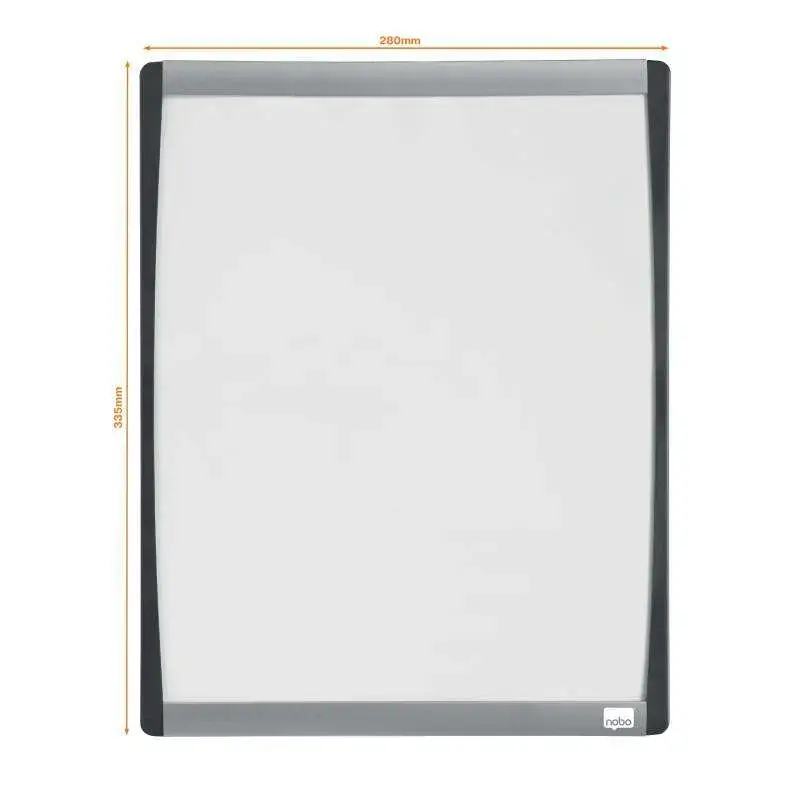 Nobo Pizarra Blanca Magnetica Pequeña con Marco Arqueado 280x335 - Almohadillas Adhesivas e Imanes | Ahorro Imprimiendo