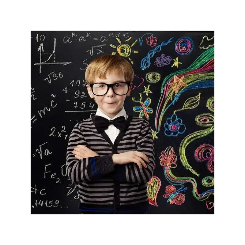 Apli Pizarra Negra Adhesiva Reposicionable - Tamaño 0.5x2m, Grosor 180m - Se Corta Facilmente - Apta para Superficies Lisas y So