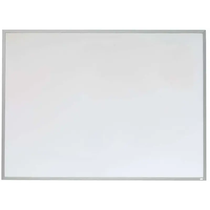 Nobo Pizarra Blanca Magnetica Pequeña con Marco de Aluminio 585x430mm - Borrado en Seco - Almohadillas Adhesivas - Ideal para Of