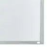 Nobo Pizarra Blanca Magnetica Pequeña con Marco de Aluminio 585x430mm - Borrado en Seco - Almohadillas Adhesivas - Ideal para Of