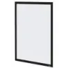 Nobo Pack de 2 Marcos Autoadhesivos Magneticos en Formato A3 - Colocacion en Vertical u Horizontal - Marco de Color Negro | Ahor