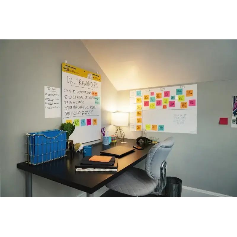 Post-It Easy Erase Pizarra Adhesiva - Forma Rectangular - 91.4x121.9cm - Color Blanco | Ahorro Imprimiendo